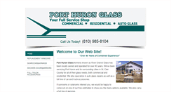 Desktop Screenshot of porthuronglass.com